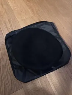 COMESANDGOES 黒 ベレー帽 L