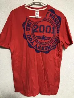 ZUMBA オレンジレッド Tシャツ Mサイズ初期デザイン