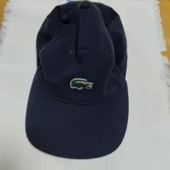 LACOSTE キャップ ネイビー 58cm 日本製のサムネイル