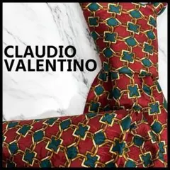 CLAUDIO VALENTINO ヴァレンチノ ネクタイ 古着 アメカジのサムネイル