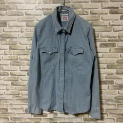 リーバイス　デニムシャツ　長袖シャツ　メンズL