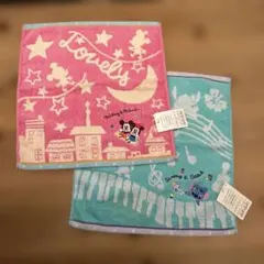 ミッキー＆ミニー スティッチ タオルセット
