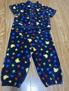 ミキハウス　プッチーもこもこパジャマ　美品