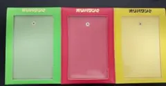 【非売品/未使用】オリパワン カードケース 3色セット（緑・赤・黄）