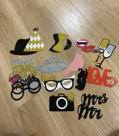 ウェディングフォトプロップスセット