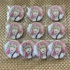 鬼滅の刃　全集中展ランダム缶バッジ　甘露寺蜜璃　10点セット