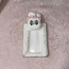 エスターバニー ボアトレカケース クリームバニー ホワイト