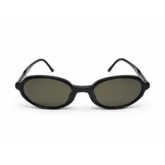 ArchiveピースGIORGIO ARMANI オーバル ブラック サングラスのサムネイル