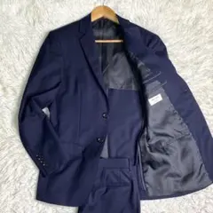 極美品✨オリヒカ スーツ セットアップ ネイビー ビジネス L ウール メンズ