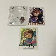 あんスタ 10周年 展示会 三毛縞斑 ぱしゃっつ ミニブロマイド 硬質ケース