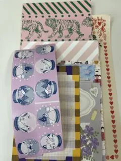 紙博in東京vol.12お裾分けセット　ラベラーシール　メモ　まとめ売り