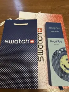 本日限定新品 Swatch ロイヤルポップ オーデマピゲ BLAUE ACHT - メルカリ