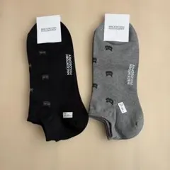 新品MACKINTOSH PHILOSOPHY 猫刺繍ソックス 27-29 cmのサムネイル