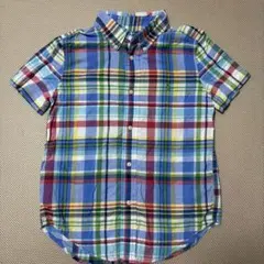 Ralph Lauren 半袖チェックシャツ 6サイズ