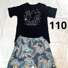 グローバルワーク ミッキー半袖Tシャツ FOオンライン 短パン セット 110