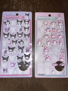 サンリオ ボンボンドロップシール マイメロディ クロミ 正規品 使いかけ