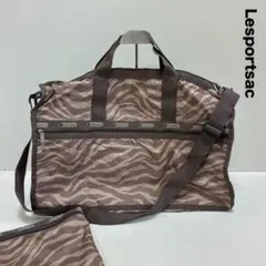 月末SALE＊美品LeSportsac大容量ラージウィークエンダー花カットワーク