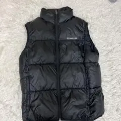 CONVERSE ダウンベスト Mサイズ ブラック