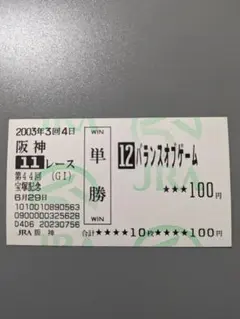 馬券コレクション Yahoo!オークション -「(g1」(終了したレースの馬券) (競馬)の