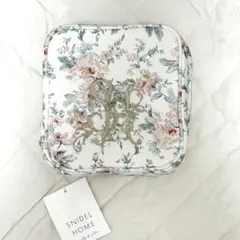 スナイデルホーム スクエアポーチ 刺繍 花柄のサムネイル