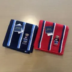 POLO RALPH LAUREN ポロベア タオルハンカチ 2枚セット