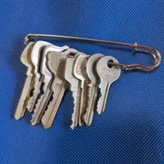 USA製 ヴィンテージキー ／白銅系／8本セット