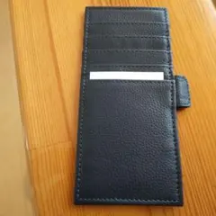レザー製カードケース 黒