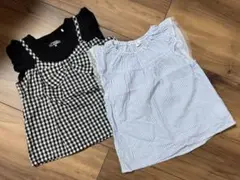 ノースリーブ　トップス　2着　90㎝　95㎝
