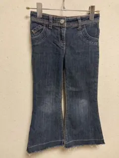 120cm アメリカン　フレアデニム
