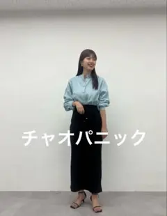 チャオパニック☆リネンレーヨンオーバーシャツ