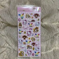 サンリオ ラメ入り樹脂もりシール シュガーバニーズ ウサハナ