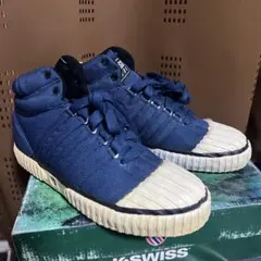 新品♣︎K-SWISS Grommet ロイヤルブルー ハイカットスニーカー 25