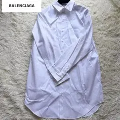 ✨新品未使用✨バレンシアガ　ロングシャツ　ホワイト　サイズ34のサムネイル