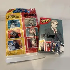 スパイファミリー ロイドフォージャー UNO カードゲーム マックハッピーセット