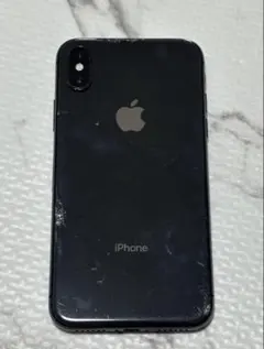 ジャンク品】Apple iPhone X スペースグレー 本体 - メルカリ