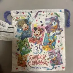 東京ディズニーリゾート 35周年記念巾着袋