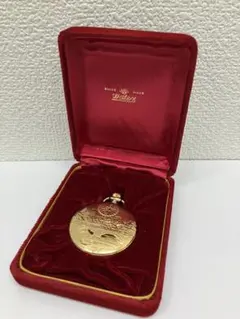WATEX 昭和天皇陛下御在位60年記念品 懐中時計 18金菊花紋 - メルカリ