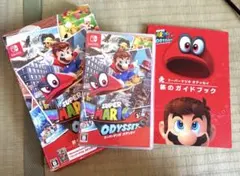 スーパーマリオ オデッセイ 箱&ガイドブック付き
