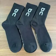 正規品Onカジュアルで快適な柔らかミディアムソックス（男用・3足セット