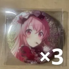 プロセカ 桃井愛莉 バレンタイン 缶バッジ 16A 桃井愛莉 プロセカ グリッター缶バッジ バレンタイン 特訓後 16A