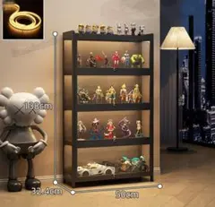 ゆ*か様 コレクションケースガラスディスプレイライト付き