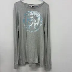 diesel ロングシャツ　グレー　 XL ア20のサムネイル