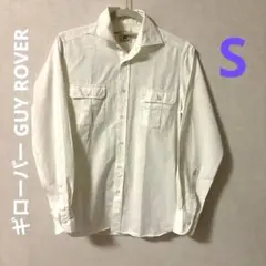 希少ギローバー GUY ROVER ダブルポケットシャツ春夏コットン100% Sのサムネイル