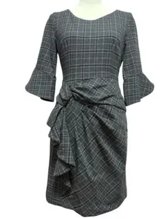 Apuweiser-riche チェック柄ワンピース サイズ2