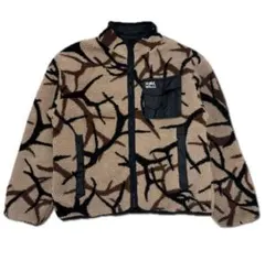 x-girl ❤︎ リバーシブルジャケット 迷彩×黒 ブルゾン コート エックス