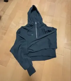 【JEANASIS】ショートジップフーディー