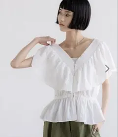 2wayレースフリルブラウスのサムネイル