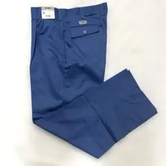 【新品未使用品】AITOZアイトス ワークパンツ 2タック91ブルー大きいサイズ