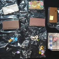 ポケモンの街2　祭りの街角　カラカラ＆ルカリオとイーブイ&ドーブルとブルー