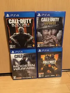 PS4 コールオブデューティ　ゲーム4本セット